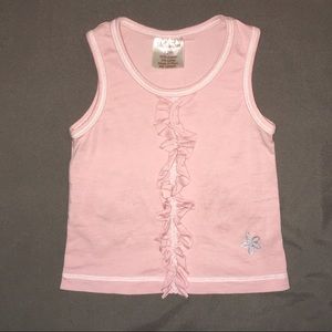 12M Matilda Jane Soft Pink Ruffled Tank